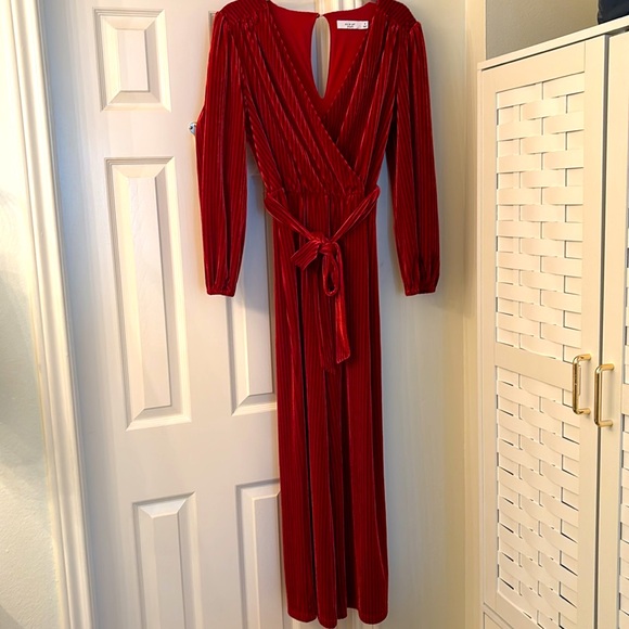 ALI & JAY Pants - Anthro Velvet Jumpsuit